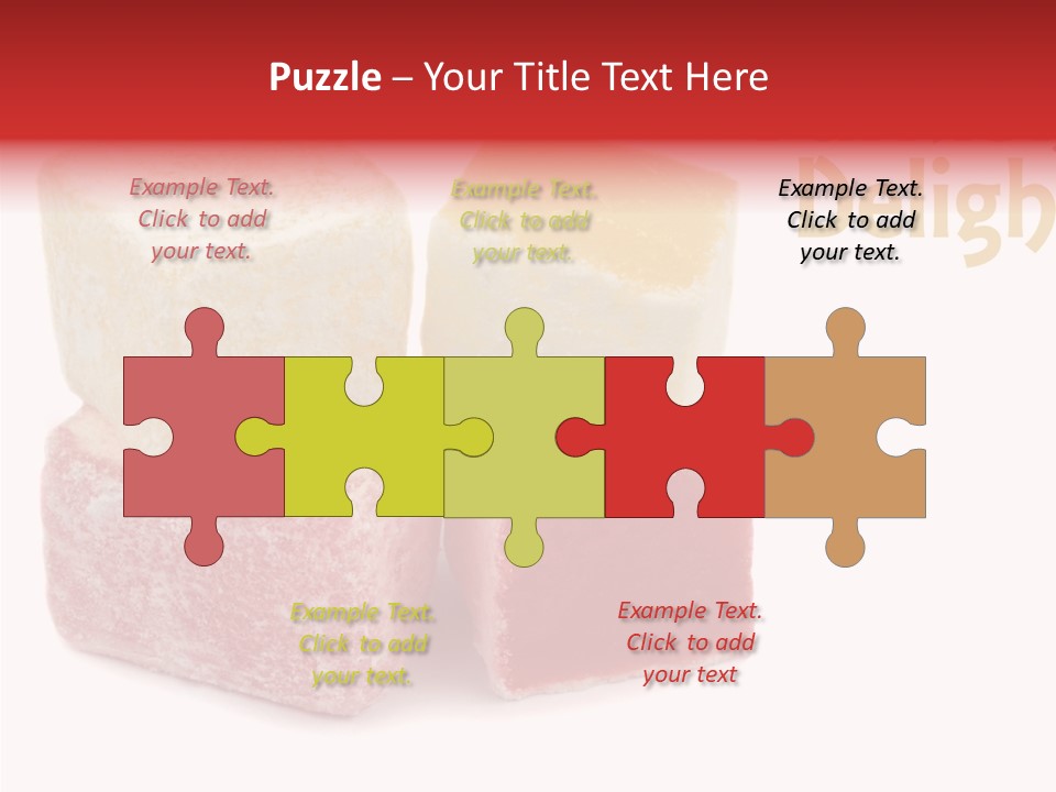 Oriental Sultan Delight Confectionery PowerPoint Template