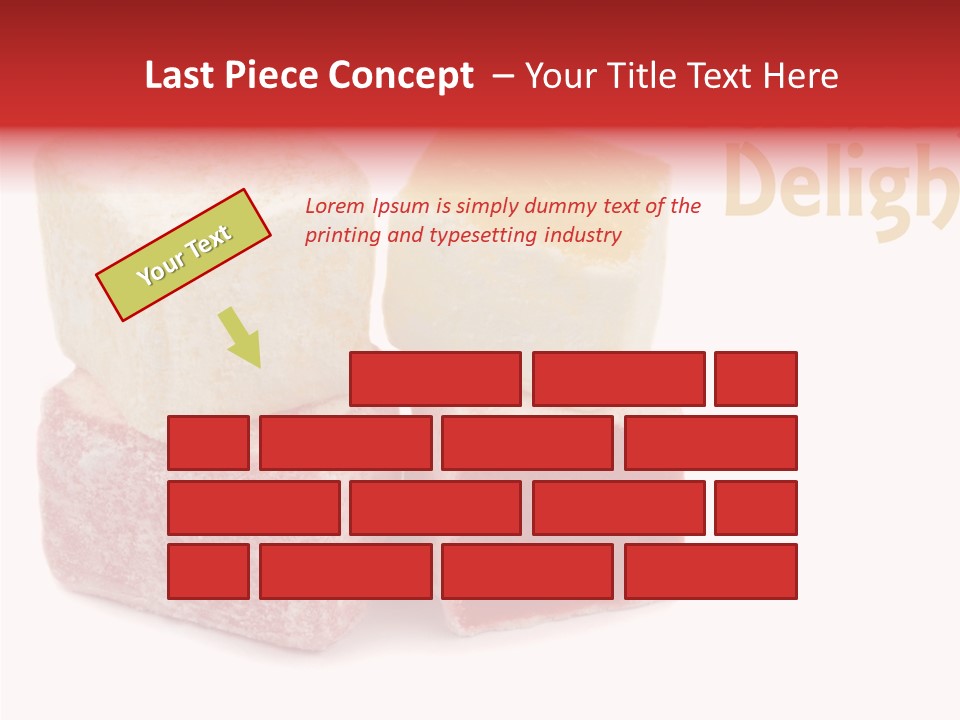 Oriental Sultan Delight Confectionery PowerPoint Template