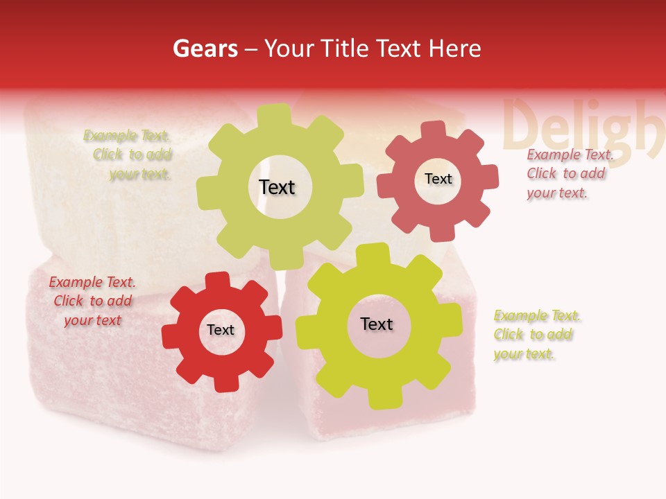 Oriental Sultan Delight Confectionery PowerPoint Template