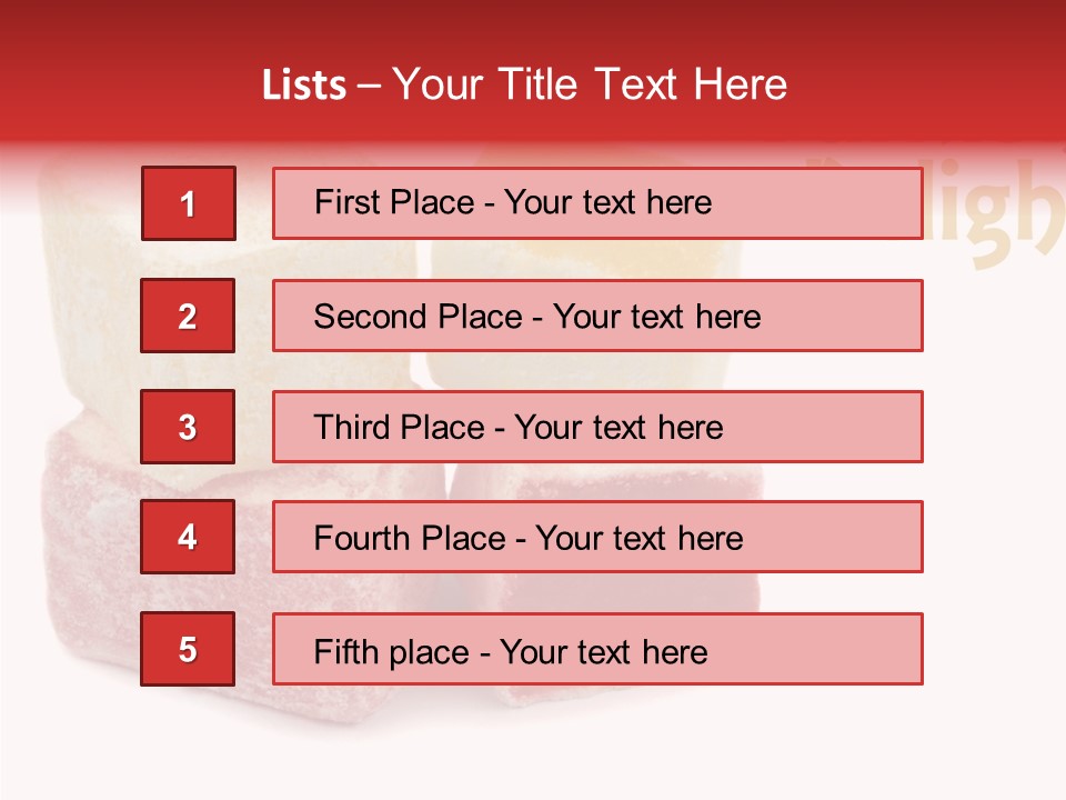 Oriental Sultan Delight Confectionery PowerPoint Template