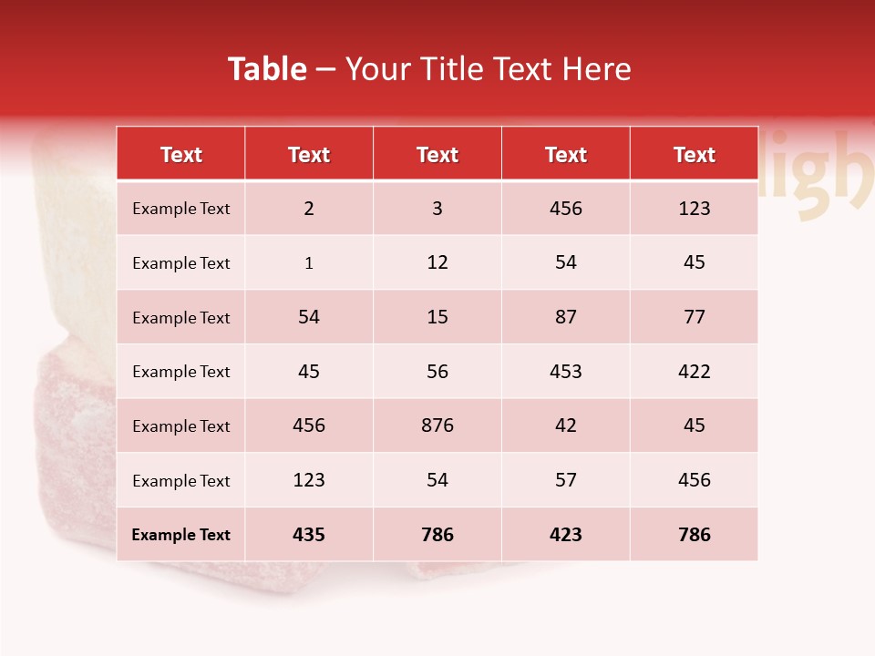 Oriental Sultan Delight Confectionery PowerPoint Template