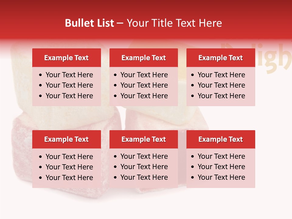 Oriental Sultan Delight Confectionery PowerPoint Template