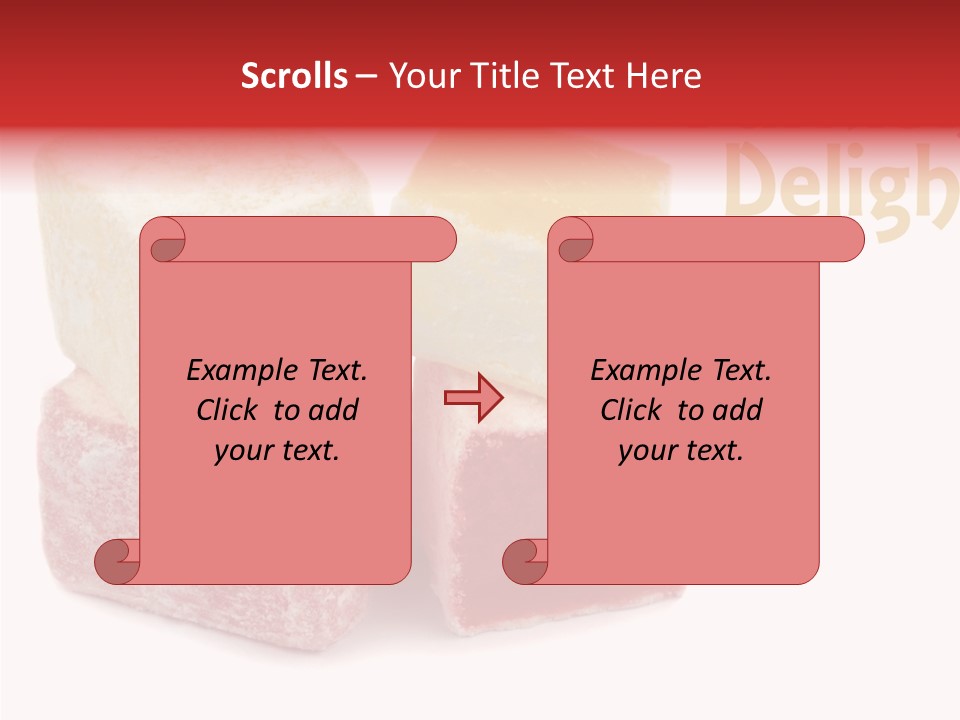 Oriental Sultan Delight Confectionery PowerPoint Template