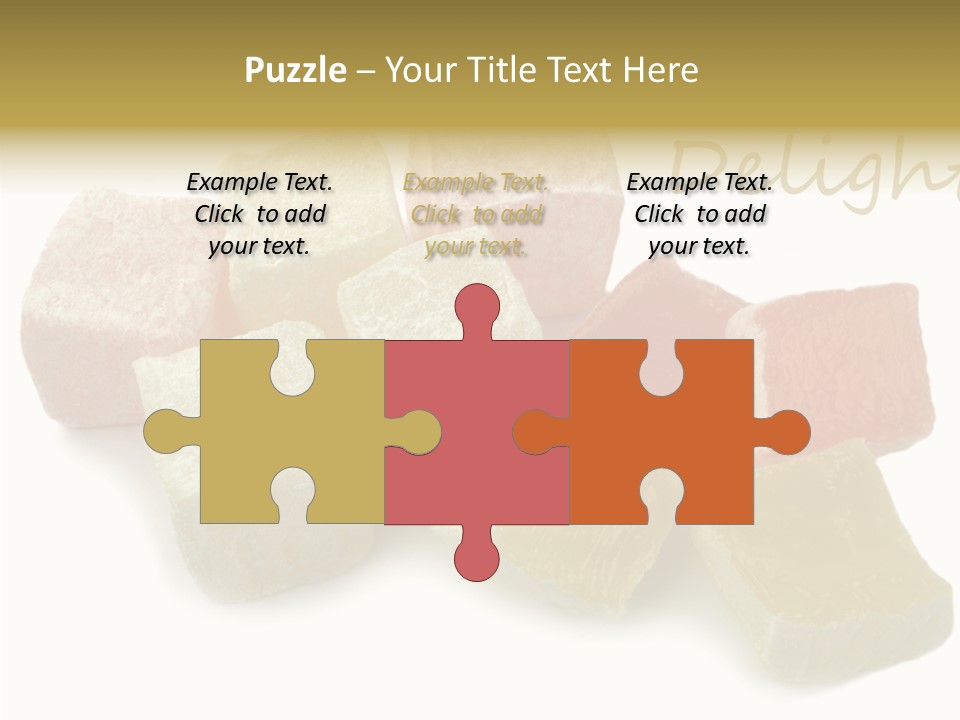 Soft Close Up Turkey PowerPoint Template