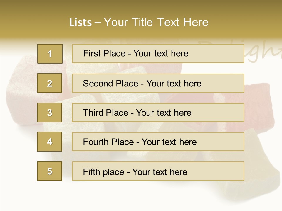 Soft Close Up Turkey PowerPoint Template