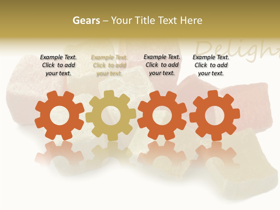 Soft Close Up Turkey PowerPoint Template