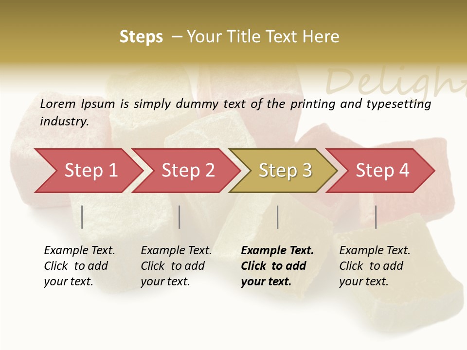 Soft Close Up Turkey PowerPoint Template