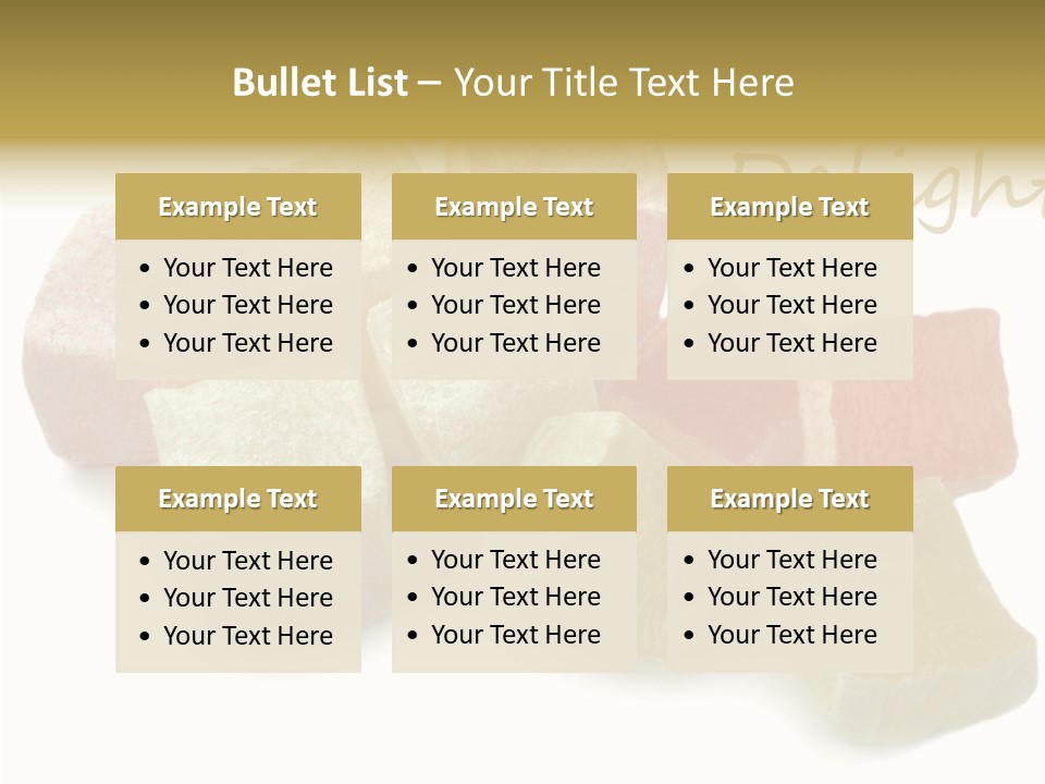 Soft Close Up Turkey PowerPoint Template