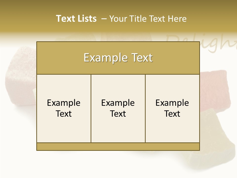 Soft Close Up Turkey PowerPoint Template