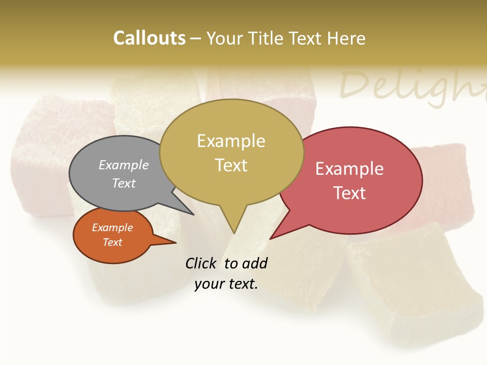 Soft Close Up Turkey PowerPoint Template