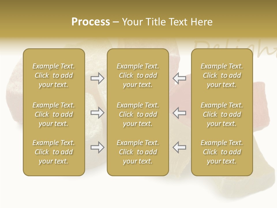 Soft Close Up Turkey PowerPoint Template
