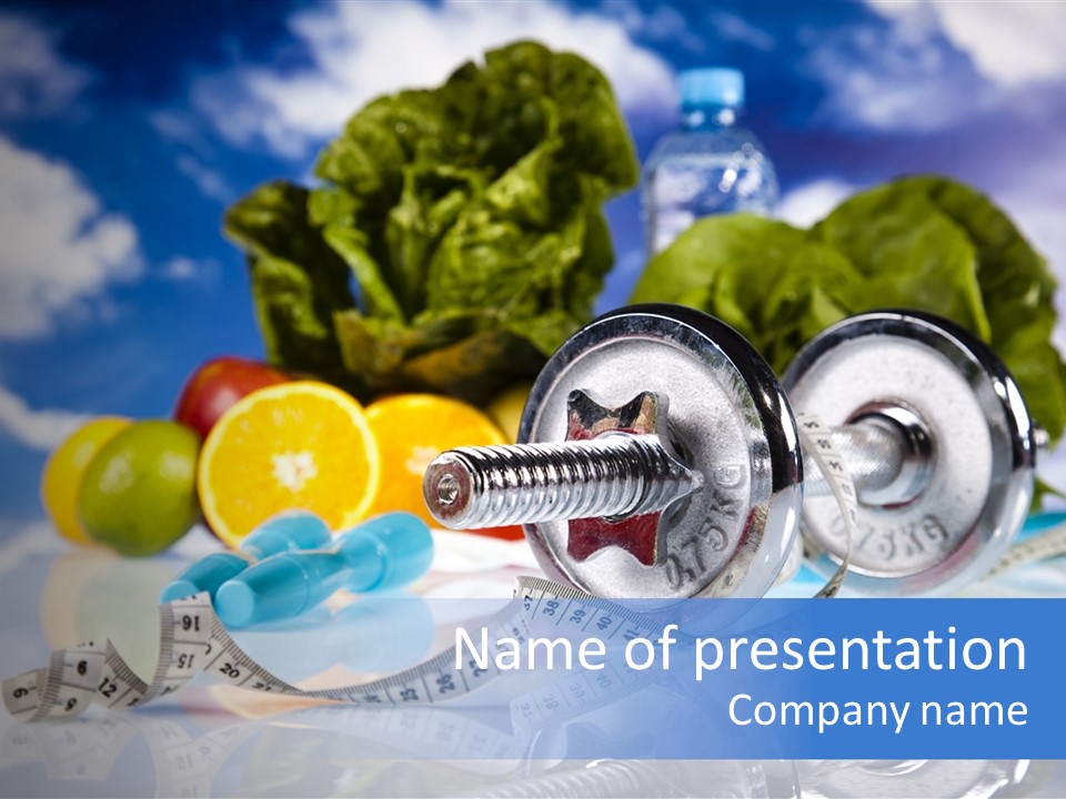 Nutrition Care Losing PowerPoint Template