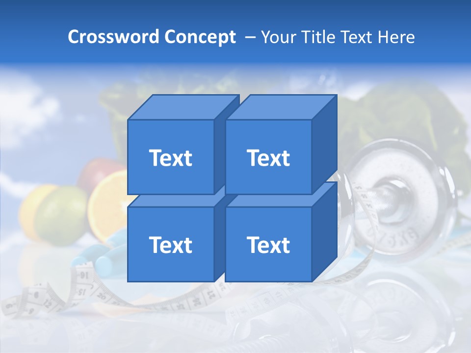 Nutrition Care Losing PowerPoint Template