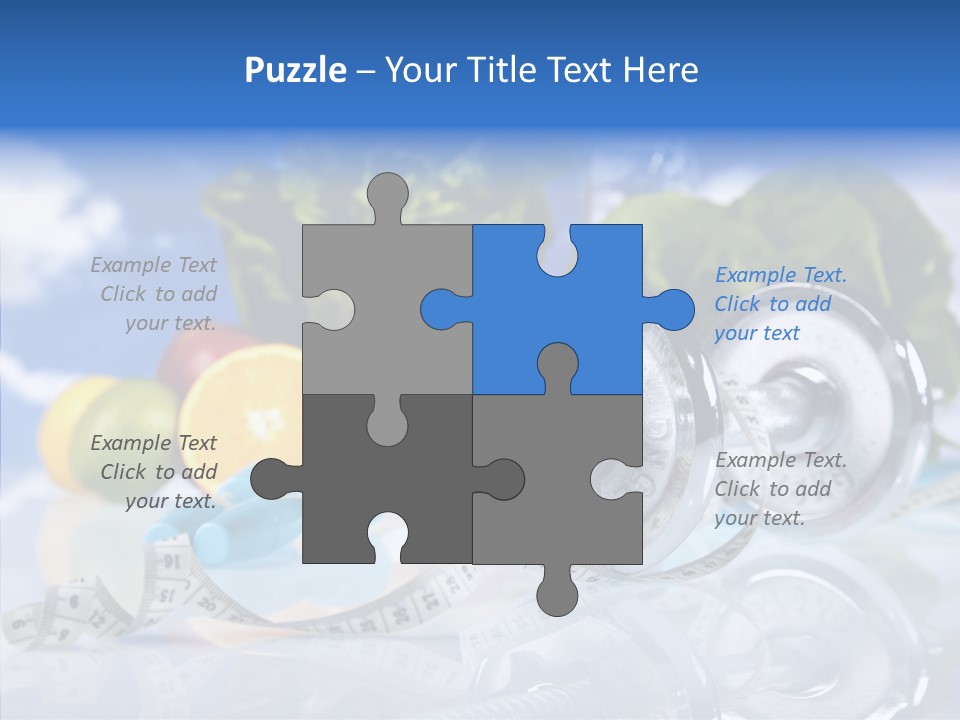 Nutrition Care Losing PowerPoint Template