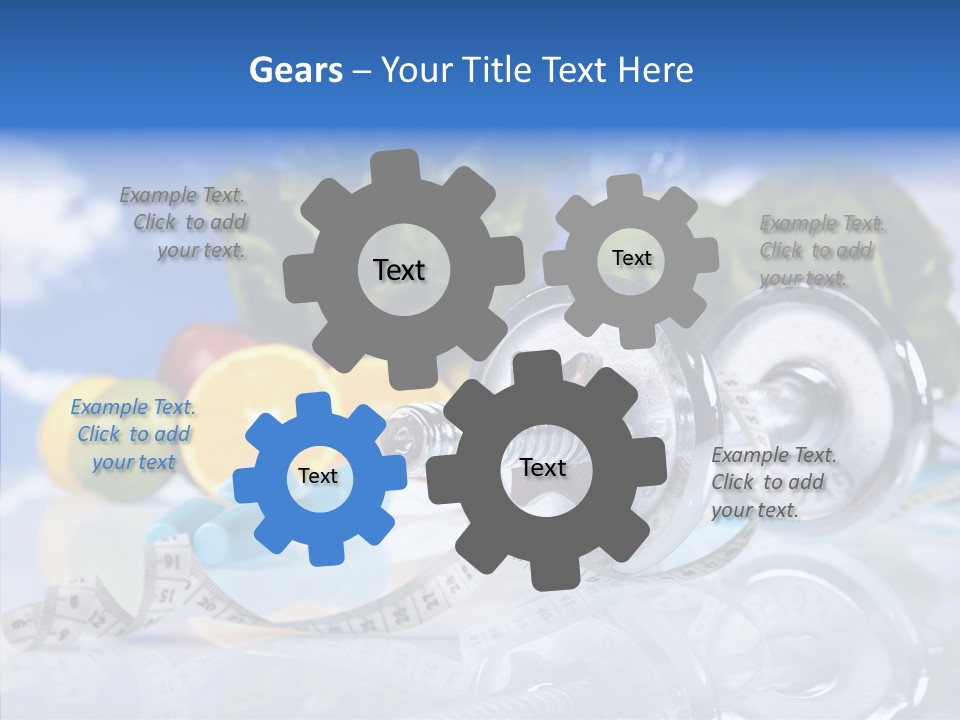 Nutrition Care Losing PowerPoint Template