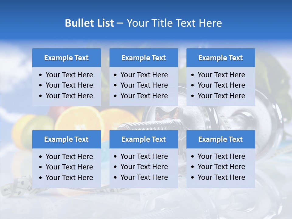 Nutrition Care Losing PowerPoint Template