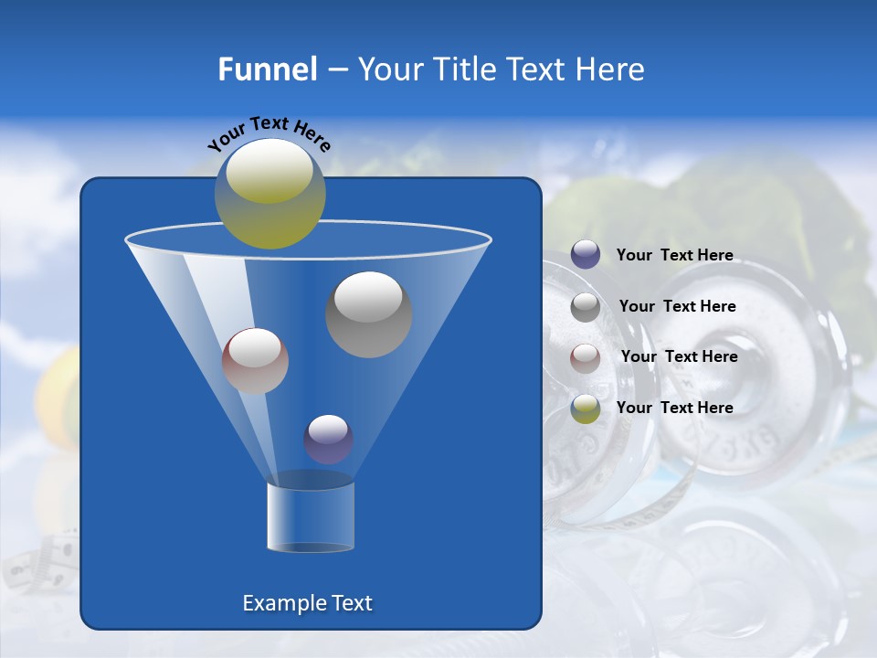 Nutrition Care Losing PowerPoint Template