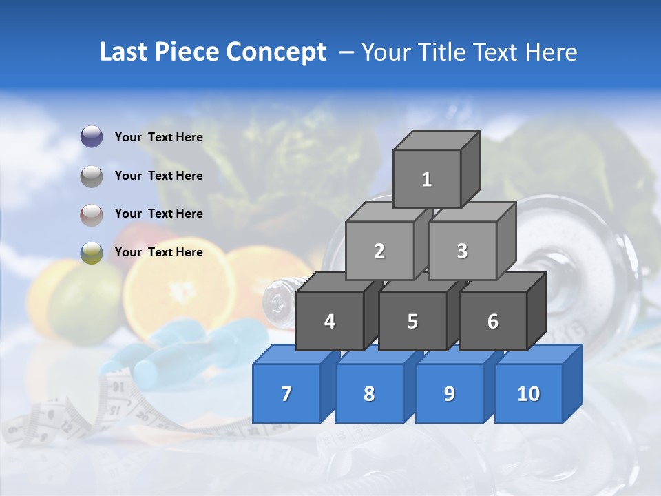 Nutrition Care Losing PowerPoint Template