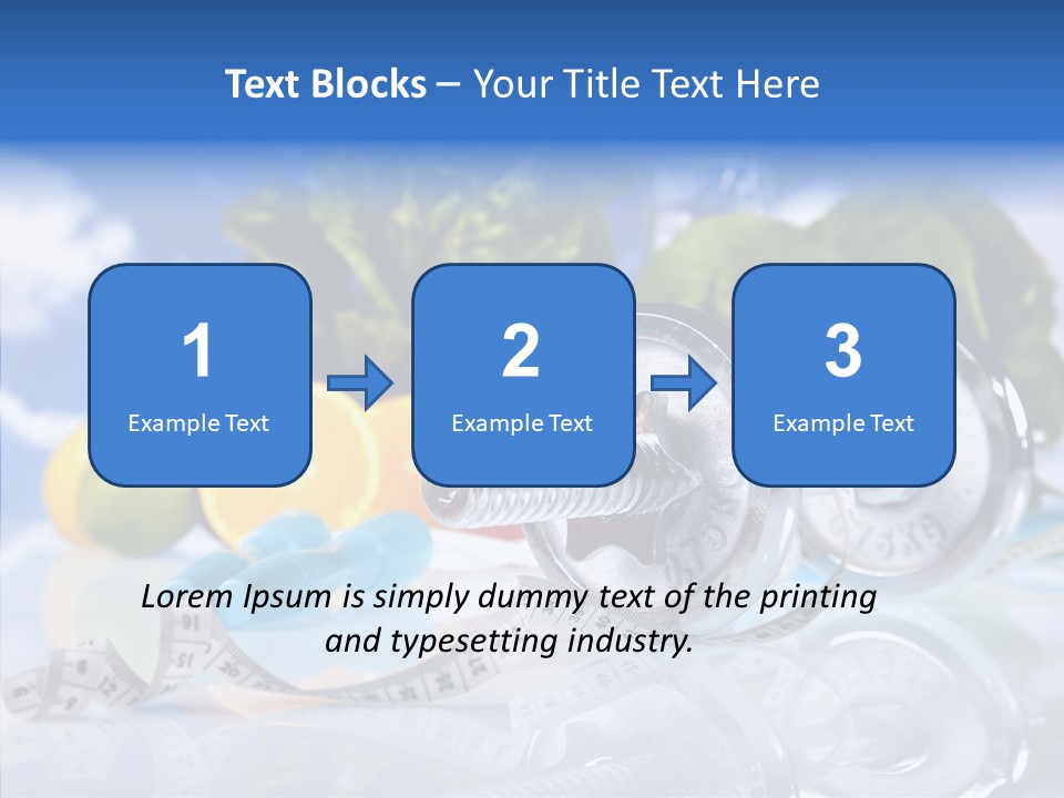 Nutrition Care Losing PowerPoint Template