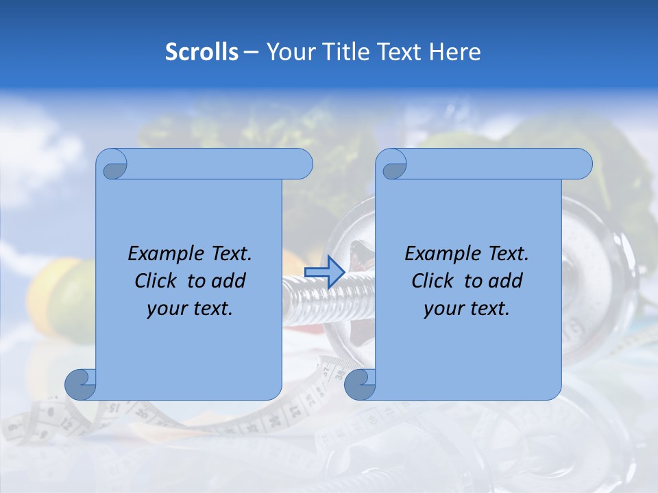 Nutrition Care Losing PowerPoint Template