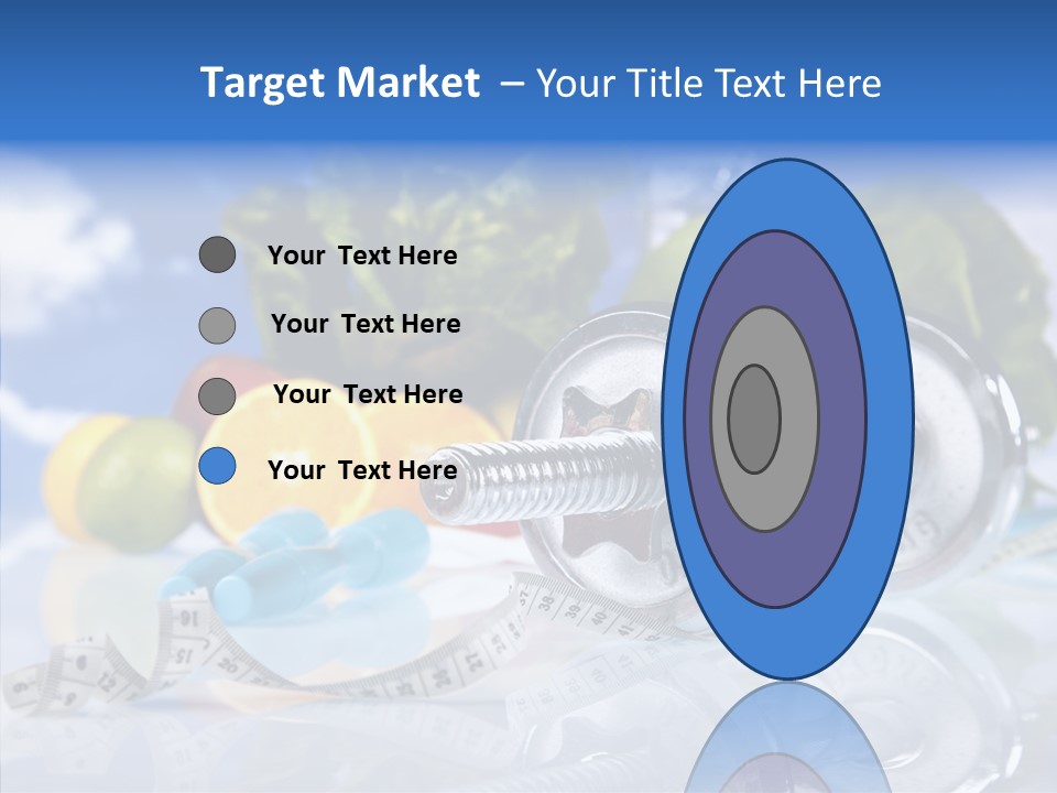 Nutrition Care Losing PowerPoint Template