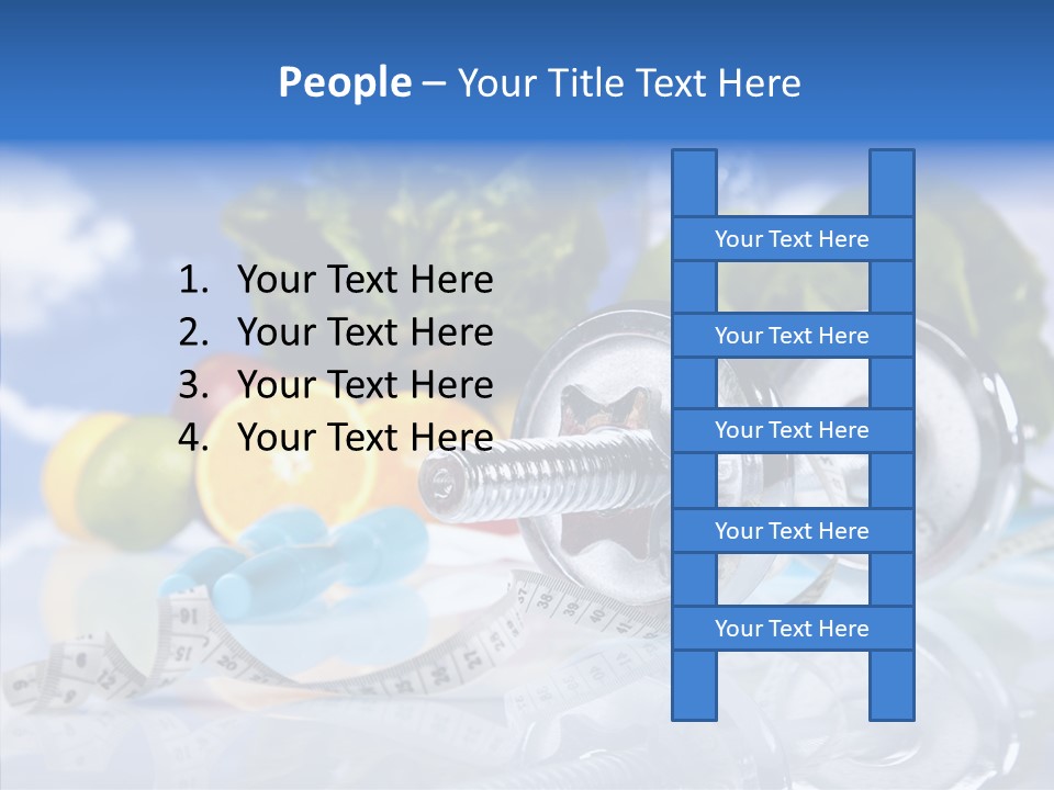 Nutrition Care Losing PowerPoint Template