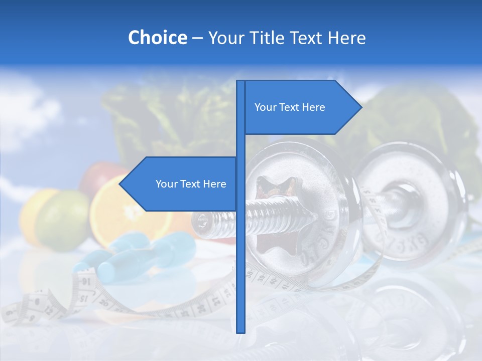 Nutrition Care Losing PowerPoint Template