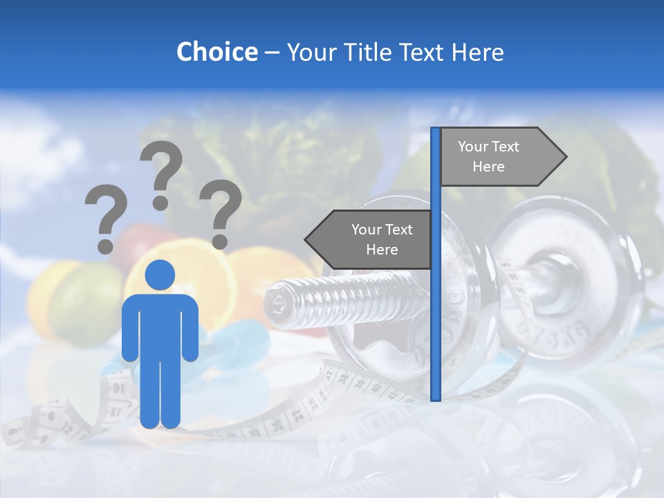 Nutrition Care Losing PowerPoint Template