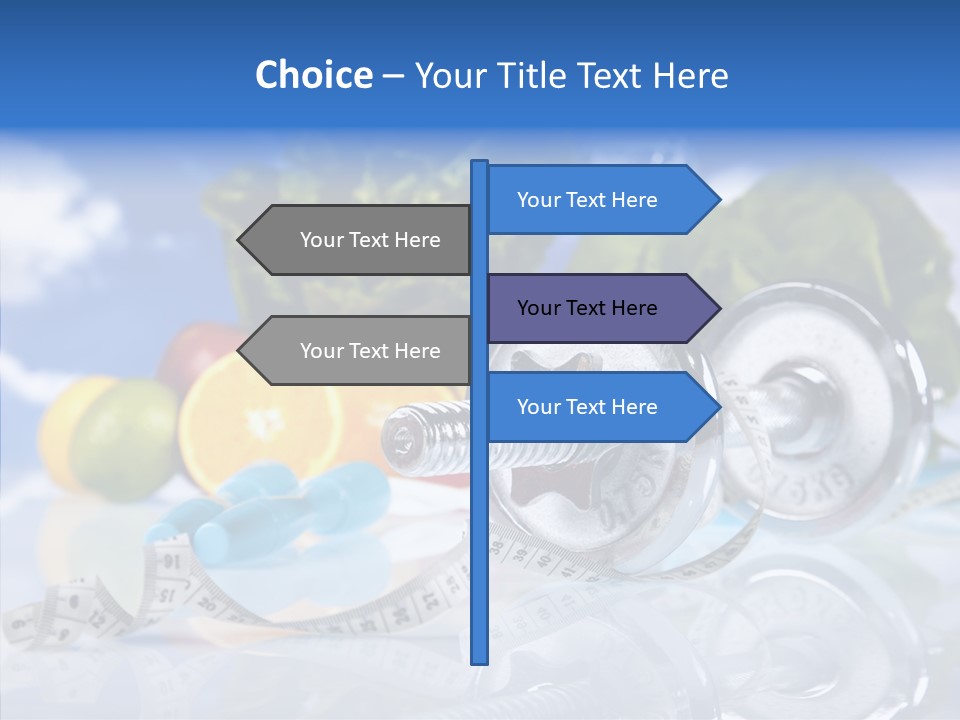 Nutrition Care Losing PowerPoint Template