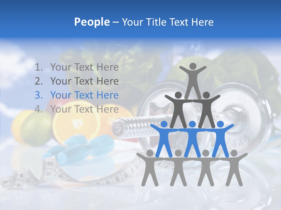 Nutrition Care Losing PowerPoint Template