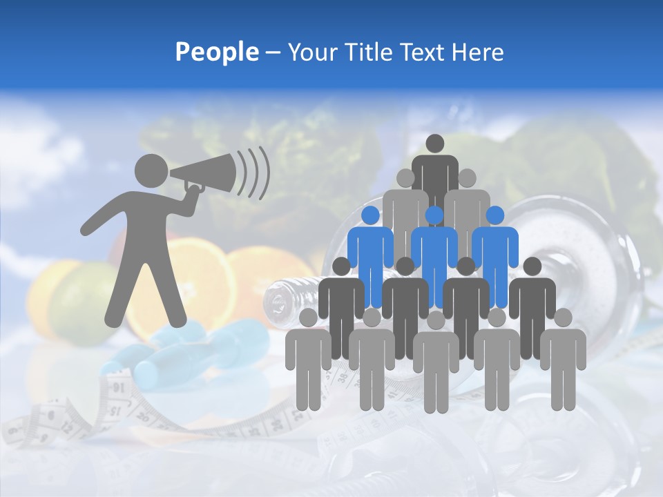 Nutrition Care Losing PowerPoint Template