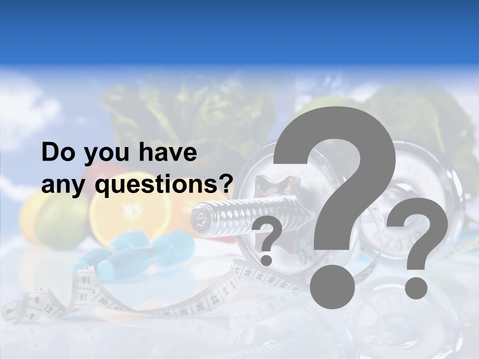 Nutrition Care Losing PowerPoint Template