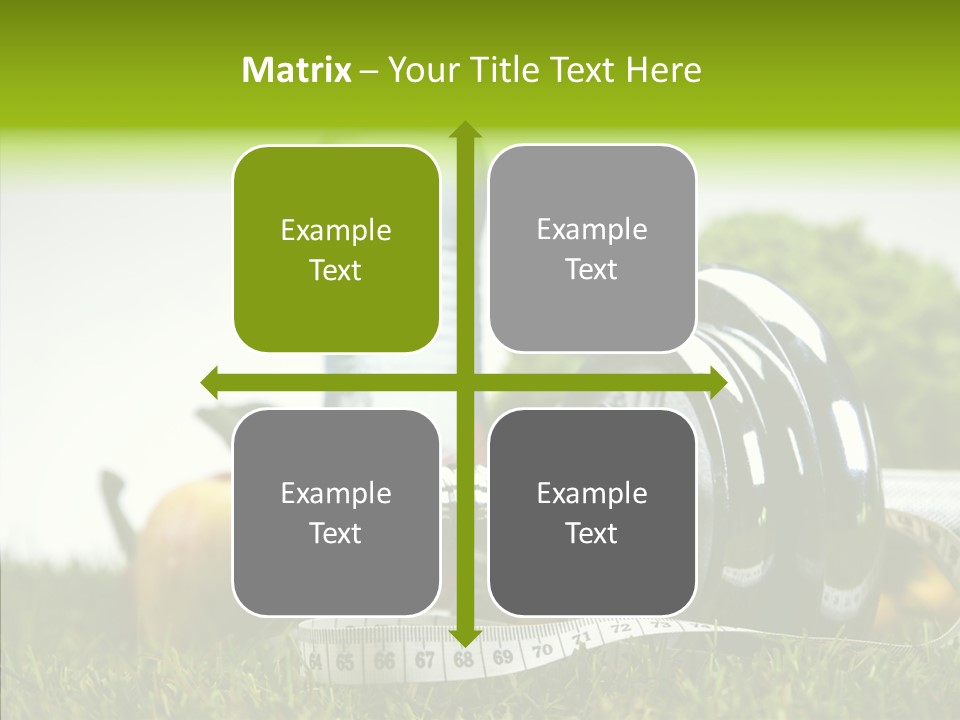 Vegetable Slim Fat PowerPoint Template