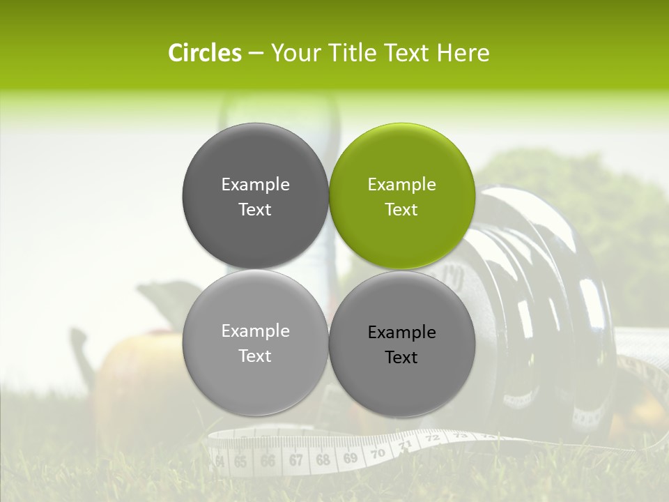 Vegetable Slim Fat PowerPoint Template