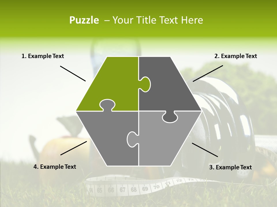 Vegetable Slim Fat PowerPoint Template