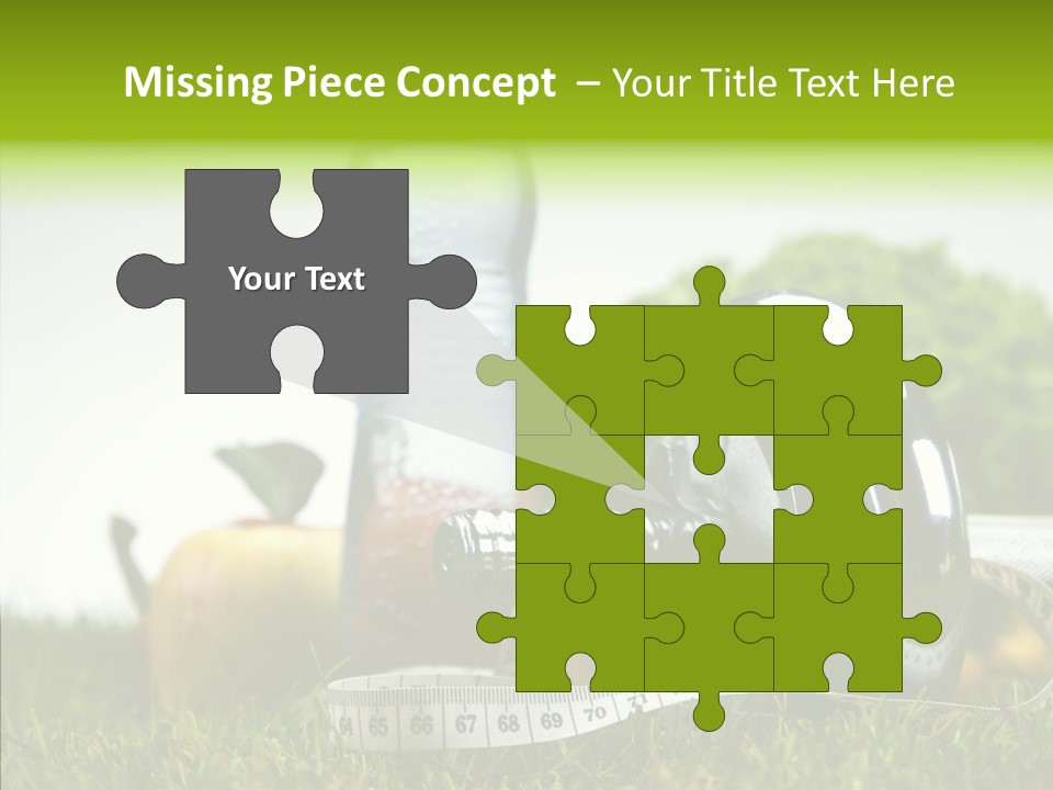 Vegetable Slim Fat PowerPoint Template