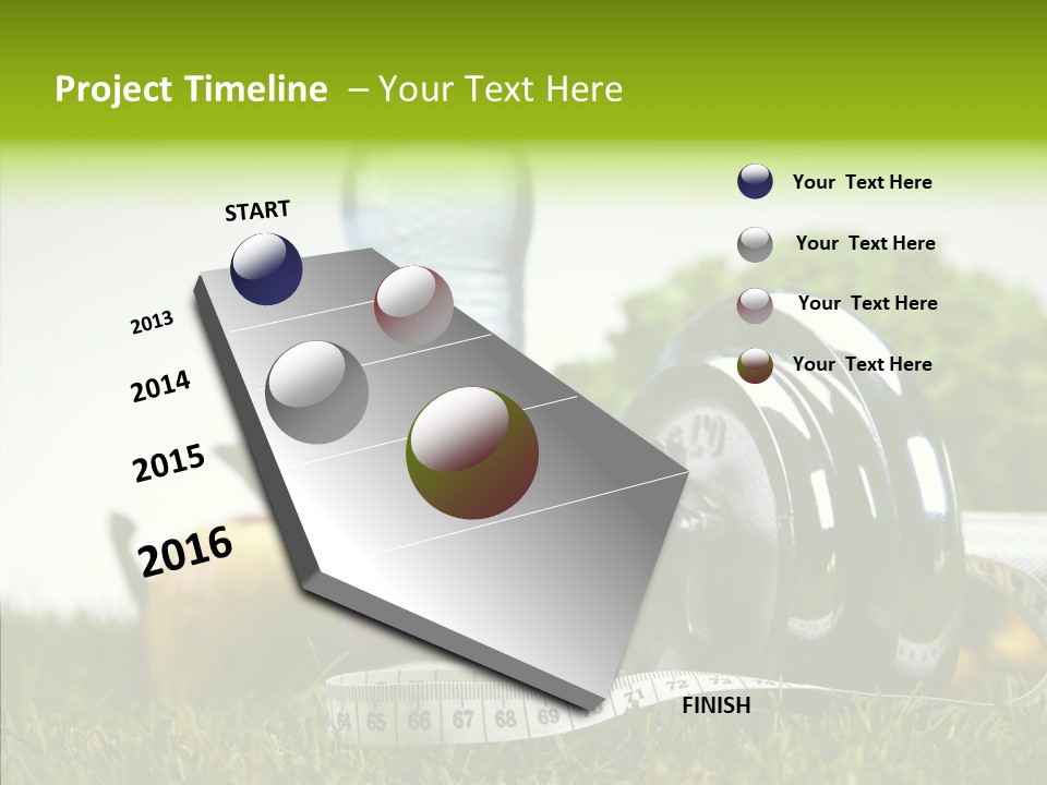 Vegetable Slim Fat PowerPoint Template