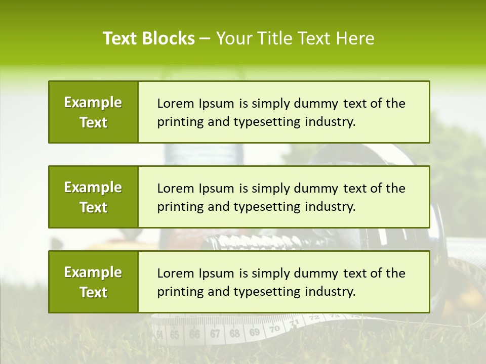 Vegetable Slim Fat PowerPoint Template
