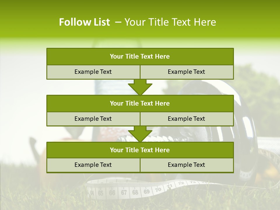 Vegetable Slim Fat PowerPoint Template