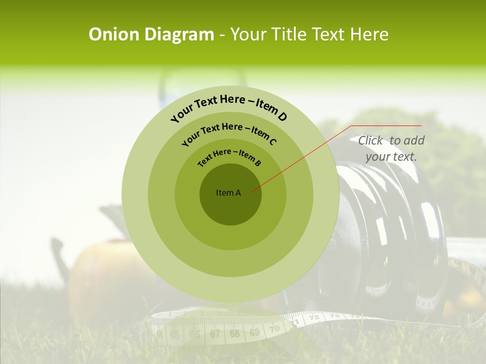 Vegetable Slim Fat PowerPoint Template