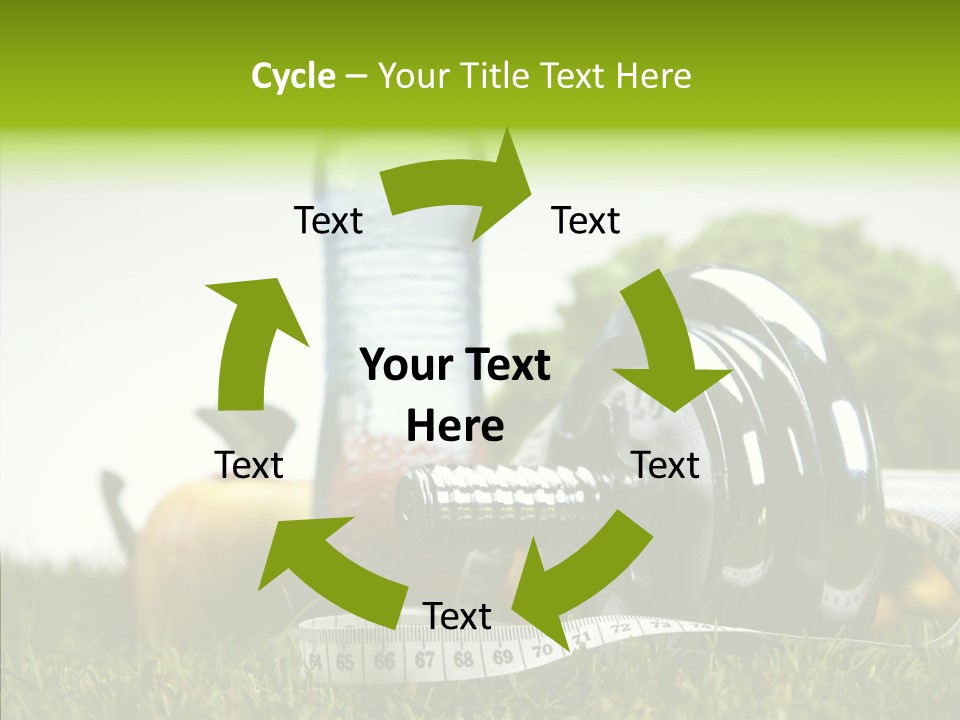 Vegetable Slim Fat PowerPoint Template