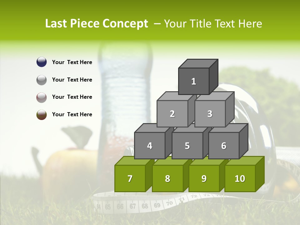 Vegetable Slim Fat PowerPoint Template