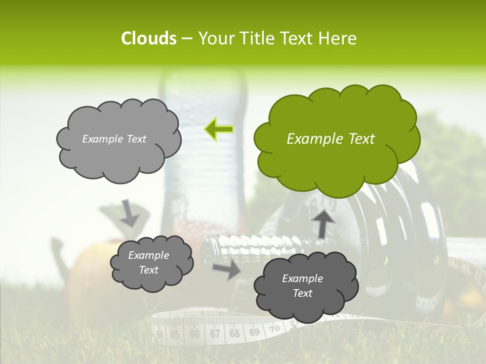 Vegetable Slim Fat PowerPoint Template