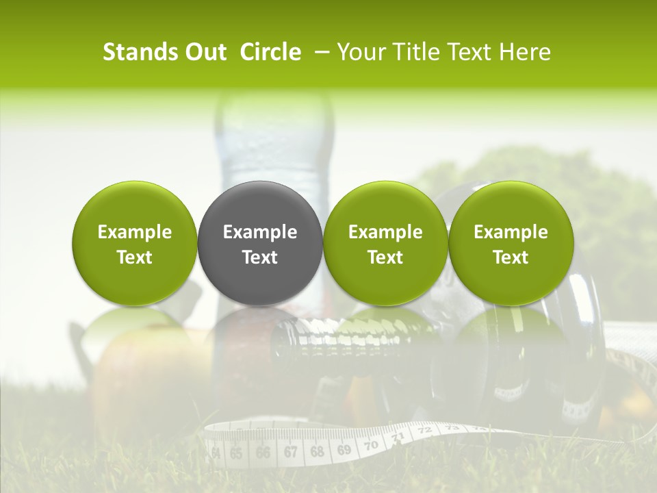 Vegetable Slim Fat PowerPoint Template