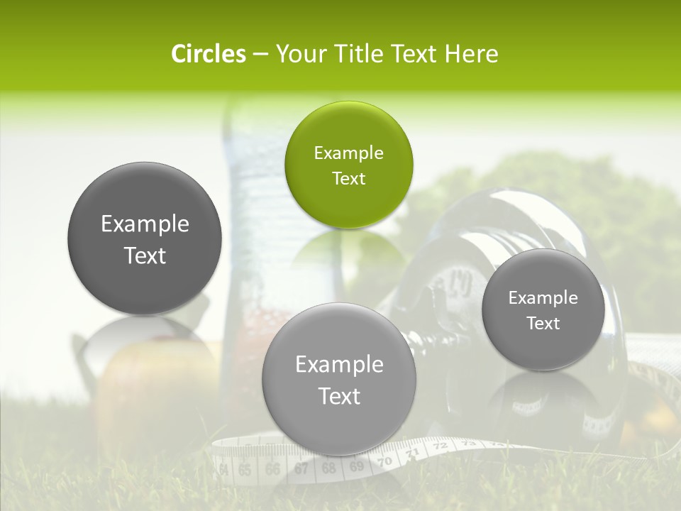 Vegetable Slim Fat PowerPoint Template