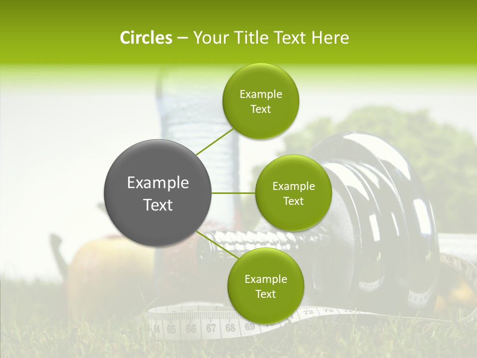 Vegetable Slim Fat PowerPoint Template