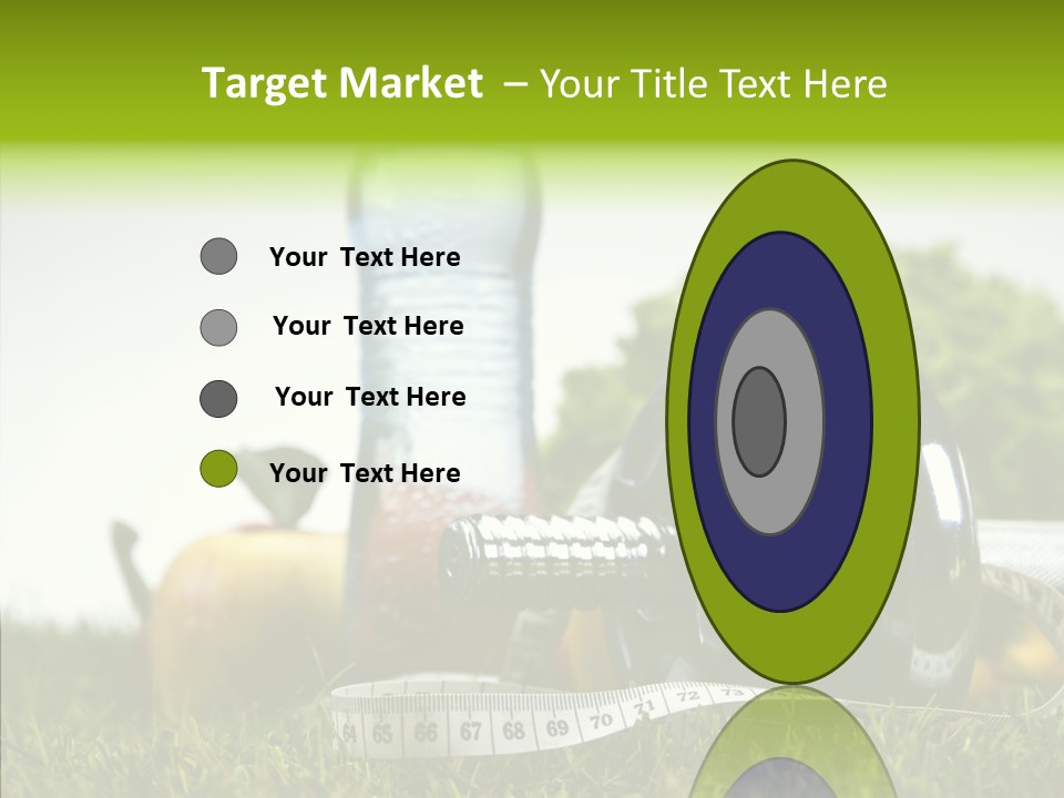 Vegetable Slim Fat PowerPoint Template