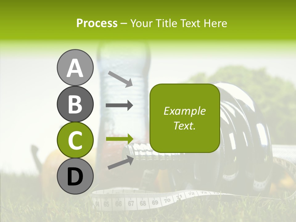 Vegetable Slim Fat PowerPoint Template