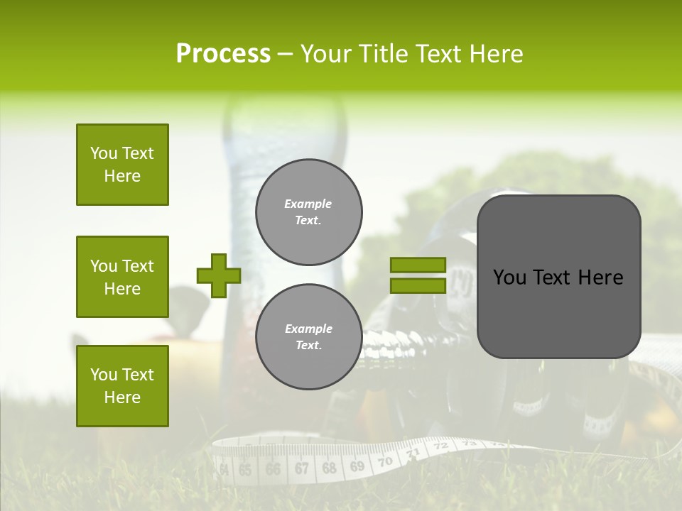 Vegetable Slim Fat PowerPoint Template