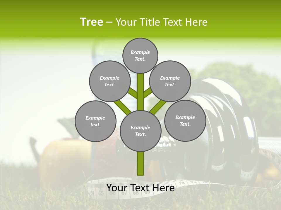 Vegetable Slim Fat PowerPoint Template